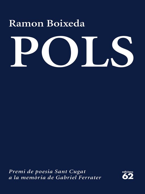 Title details for Pols by Ramon Boixeda - Wait list